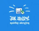 Jak założyć spółkę akcyjną? Grafika przedstawia wykres wzrostu i zielony znaczek potwierdzenia, symbolizujące sukces w biznesie.