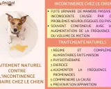 Un chien regarde une flaque d'urine, expliquant pourquoi mon chien fait pipi dans la maison et les traitements naturels.