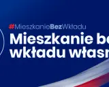 Klucz i budynek symbolizują mieszkanie bez wkładu własnego. Program Polski Ład ułatwia zakup wymarzonego lokum.