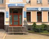 Elegancka fasada kliniki dermatologii estetycznej "Laser Clinic" w Szczecinie.