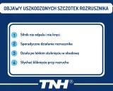 Objawy uszkodzonych szczotek rozrusznika: silnik nie odpala, sporadyczne działanie, działa po stuknięciu, słychać kliknięcie.