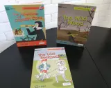 Książki do czytania po angielsku: "The Adventures of Captain Cook", "The Wild Wood" i "The Lost Backpack". Poziomy 1 i 2.