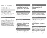 Mechanizmy obronne: wyparcie, przemieszczenie, zaprzeczenie, tłumienie, projekcja, formowanie reakcji, identyfikacja, racjonalizacja.