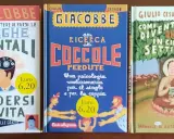 Tre libri di Giulio Cesare Giacobbe: "Seghe mentali", "Alla ricerca delle coccole perdute" e "Come diventare un Buddha in cinque settimane".