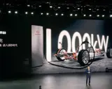 BYD batteri pris: En presentation av snabbladdning för elbilar, med en bild av ett elbilchassi och en laddstation.