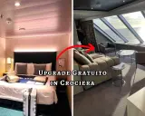 Upgrade cabina MSC: da letto accogliente a suite con vista mare mozzafiato.