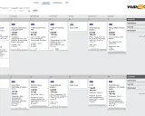 Plan treningowy Way2Champ: tydzień 1 zawiera testy FTP, regenerację i treningi Sweet Spot. Tabela pokazuje dni i ćwiczenia.