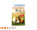 Buchcover mit zwei Meerschweinchen, das Thema "Meerschweinchen artgerecht halten" behandelt. Tipps für Futter, Pflege und Gehegebau.