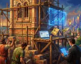 Costruzione di un duomo con muratori e ologrammi futuristici. Un racconto fantasy classe quinta che unisce passato e futuro.
