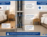 Les punaises de lit, une menace pour le locataire, se faufilent dans les plinthes, gaines électriques et tuyauteries. Protégez votre appartement !