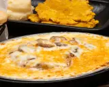 Menú de restaurante suculento barra gastronómica: sabores irresistibles