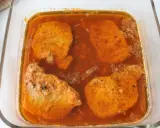 Lomo de orza en su jugo, listo para acompañar con patatas fritas o un buen pan.