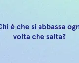 Indovinello: Chi è che si abbassa ogni volta che salta? Un gioco di parole per stimolare la mente.