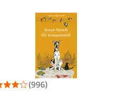 Copertina del libro "Gli insospettabili" di Sarah Savioli, con un cane maculato, un gatto nero e tartarughe.