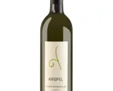 Flasche Krispel Gelber Muskateller. Ein Wein mit feinem Muskateller Geschmack, der an frische Blüten und Zitrusfrüchte erinnert.