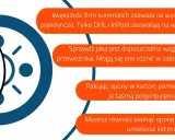 Wskazówki dotyczące transportu opon: pakowanie, waga i rozmiar. Większość kurierów akceptuje pojedyncze opony.
