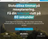 Planera din interrail europa-resa på 60 sekunder. Få en skräddarsydd rutt, boendeförslag och packlista.