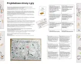 Gra planszowa z pytaniami o pułapki myślenia, w tym o 10 denarów tarot.