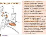 Un personaggio stilizzato è frustrato davanti a un computer, simbolo di esercizi di problem solving semplici.
