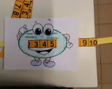 Personaggio con numeri 2, 3, 4, 5. Mostra il numero precedente e successivo.