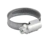 Abrazaderas para mangueras de metal, con tornillo para ajustar.