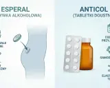 Esperal (wszywka) i Anticol (tabletki) to metody leczenia alkoholizmu. Esperal działa długotrwale po zabiegu, Anticol wymaga codziennego przyjmowania.
