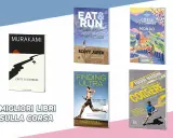 Sei libri ispiratori sulla corsa: "L'arte di correre" di Murakami, "Eat & Run" di Scott Jurek, "Corse leggendarie nel mondo", "Finding Ultra" di Rich Roll e "Andiamo a correre" di Fulvio Massini.
