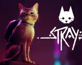 Rudy kot w plecaku, bohater gry Stray, zastanawia się, ile godzin minęło od jego zaginięcia.