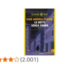 Copertina del libro "Le notti senza sonno" di Gian Andrea Cerone. Le recensioni lodano questo thriller noir.