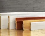 Variedad de rodapiés de madera y PVC, listos para instalar. Aprende como poner rodapiés y renueva tus espacios.