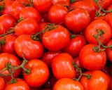 Mnóstwo soczystych, czerwonych pomidorów, idealnych na keto dietę.