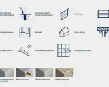 Zastosowania kotew chemicznych: kotwienie prętów, balustrady, bariery, konstrukcje betonowe, stalowe, dachy skośne, fasady wentylowane, regały magazynowe.