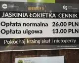 Cennik Jaskinia Łokietka: normalna 26 zł, ulgowa 13 zł. Odkryj krainę skał i nietoperzy w Ojcowskim Parku Narodowym.