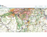 Digitale Karte zeigt Flugverbotszonen in Deutschland. Aktuell sind viele Gebiete rot markiert, was auf ein Flugverbot für Drohnen hinweist.