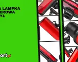 Różne modele czerwonego światła pozycyjnego z tyłu roweru, zapewniające bezpieczeństwo.
