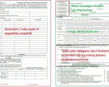 Wniosek o wydanie nowego prawa jazdy. Formularz zawiera dane urzędu, dane osobowe, informacje o wydanym dokumencie i kategoriach prawa jazdy.