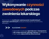 Wykonanie incydentalnych czynności zawodowych podczas zwolnienia lekarskiego to dobry powód na zwolnienie lekarskie, jeśli jest sporadyczne i udokumentowane.