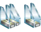 Comparación de vidrios: triple vs. doble. El triple vidrio, aunque protege del sol, puede tener desventajas como mayor peso y coste.