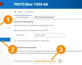 Das Bild zeigt die Einrichtung eines WPA2-Passworts für ein FRITZ!Box WLAN. Hier wird erklärt, was ein WPA2-Passwort ist und wie man es festlegt.