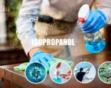 Hände mit Isopropylalkohol desinfizieren, Oberflächen reinigen und Elektronik schützen. Vielseitige Anwendung von Isopropylalkohol.