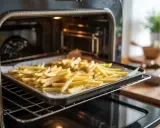 Jak idealnie piec frytki w piekarniku, by były chrupiące?
