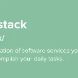 Tech stack" definition, explaining how software services combine to help accomplish daily tasks, useful for nonprofit tools.