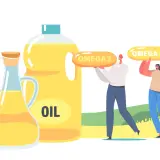 Olej roślinny z omega-3 i omega-6. Czy można zastąpić masło olejem w cieście? Tak, to zdrowsza alternatywa.
