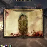 Mapa Twierdzy Czuwania z gry Dragon Age: Przebudzenie. Widać na niej rozmieszczenie lokacji i punktów orientacyjnych.
