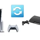 PS5 i PS3 z kontrolerami, symbol odświeżania. Czy gry z PS3 działają na PS5?