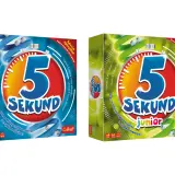 Dwie wersje gry "5 Sekund": klasyczna i Junior. Gra, w której szybko myślisz i szybko mówisz!