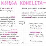 Kohelet streszczenie: Marność czy sens? Klucz do matury!