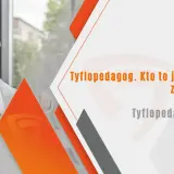 Dziewczynka z okularami na nosie, tekst o tym, kim jest tyflopedagog i ile zarabia.