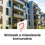 Nowoczesny blok mieszkalny, idealny na wniosek o mieszkanie komunalne.