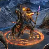 Dwóch bohaterów w magicznym kręgu, otoczonych przez potwory. To właśnie jest esencja gry rpg co to.